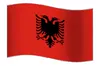 Albania Flag GIF, free CC0