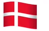 Denmark Flag GIF, free CC0