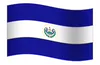 El Salvador Flag GIF, free CC0
