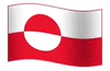 GIF Greenland Flag, gratis CC0