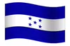 Honduras Flag GIF, free CC0
