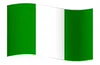 Nigeria Flag GIF, kostenlos CC0