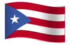 Puerto Rico Flag GIF, free CC0