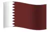 Qatar Flag GIF, free CC0