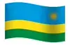Rwanda Flag GIF, kostenlos CC0