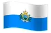 San Marino Flag GIF, free CC0