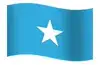 Somalia Flag GIF, free CC0