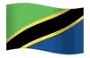 Tanzania Flag GIF, free CC0