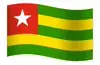 Togo Flag GIF, free CC0