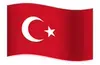 Turkey Flag GIF, free CC0