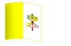 Vatican Flag GIF, free CC0