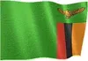 Zambia Flag GIF, free CC0