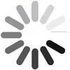 Gray Bar Spinner GIF, free CC0