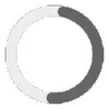 Gray Circular Spinner GIF, free CC0