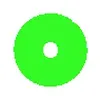 Green Circle Loading GIF, free CC0