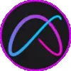 Neon Abstract Sphere GIF, free CC0