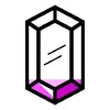 Pink Prism Loading GIF, kostenlos CC0