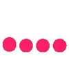 Red Dots Loading GIF, free CC0