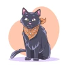 Black Cat Icon