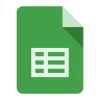 Google Sheets Icon, free CC0