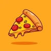 Pizza Icon, free CC0