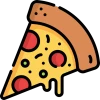 Pizza Icon, free CC0