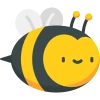 Bee Icon, free CC0