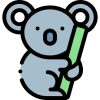 Koala Icon, free CC0