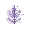 Lavender Icon, free CC0