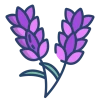 Lavender Icon, free CC0