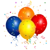 Birthday Balloon Icon, free CC0