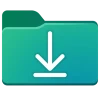 Downloads Folder Icon, free CC0