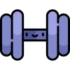 Dumbbell Icon, free CC0