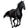Galloping Horse Realistic Icon Icon, free CC0