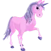 Pink Unicorn Icon, free CC0