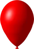 Red Balloon Icon, kostenlos CC0