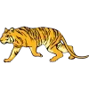 Tiger Icon, free CC0