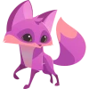 Icône Cute Cartoon Fox, gratuit CC0