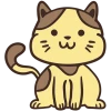 Cute Cat Icon, free CC0
