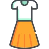 Women Dress İkon, ücretsiz CC0