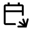 Calendar Apps Script İkon, ücretsiz CC0