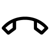 Call End Icon, free CC0