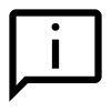 Chat Info Icon, free CC0