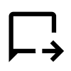 Chat Paste Go Icon, free CC0
