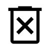 Delete Icon, free CC0