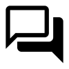 Forum Icon, free CC0