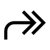 Forward Icon, free CC0