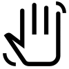 Hand Gesture Icon, free CC0