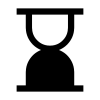Hourglass Bottom Icon, free CC0