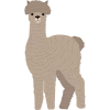 Llama Icon, free CC0